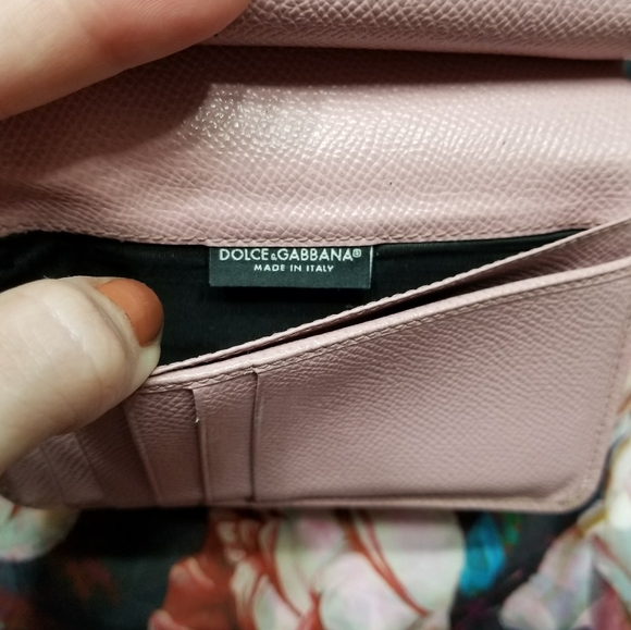 DOLCE & GABBANA Pink Zip Around Short Wallet - Picture 2 of 12